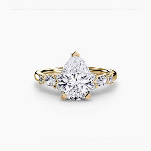 The Floral Accent Solitaire.