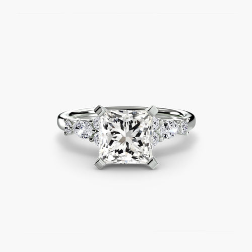 The Floral Accent Solitaire.