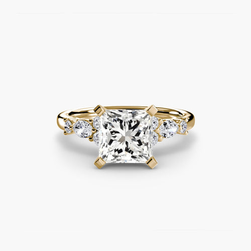 The Floral Accent Solitaire.