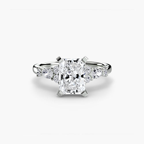 The Floral Accent Solitaire.