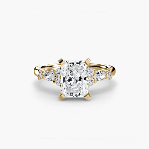 The Floral Accent Solitaire.