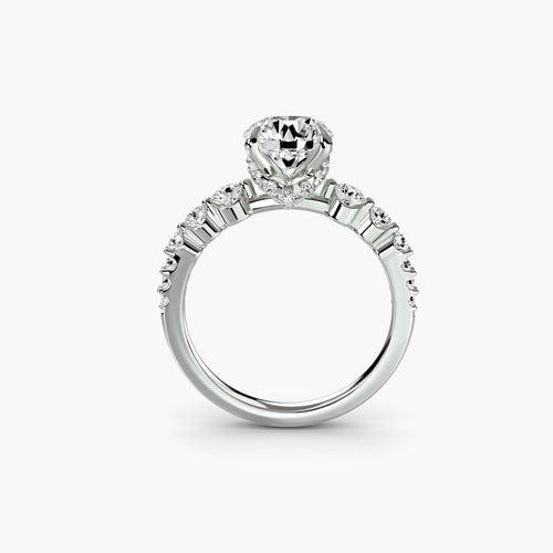 The Cascade Diamond Ring.