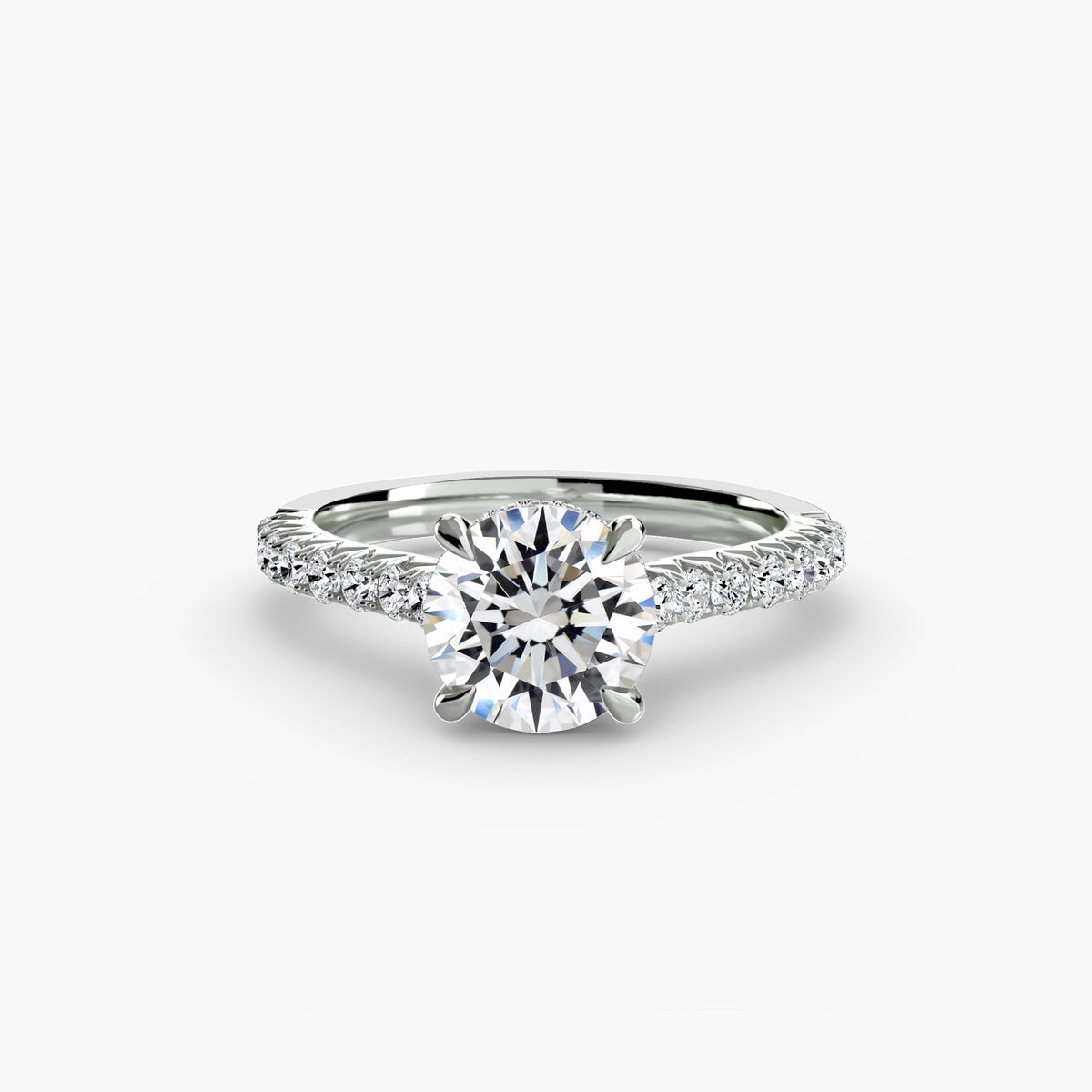 Solitaire with Pavé 5.