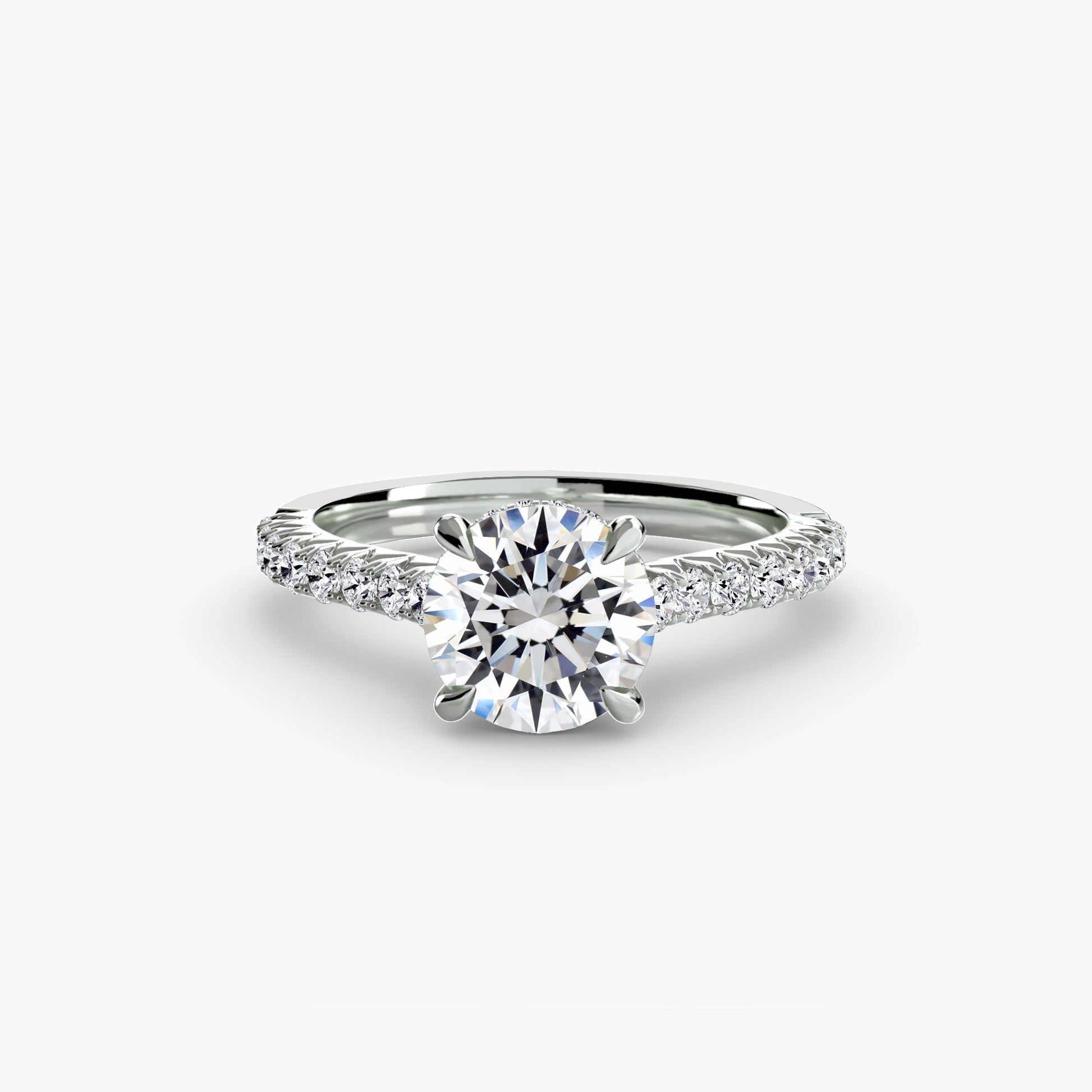 Solitaire with Pavé 5.