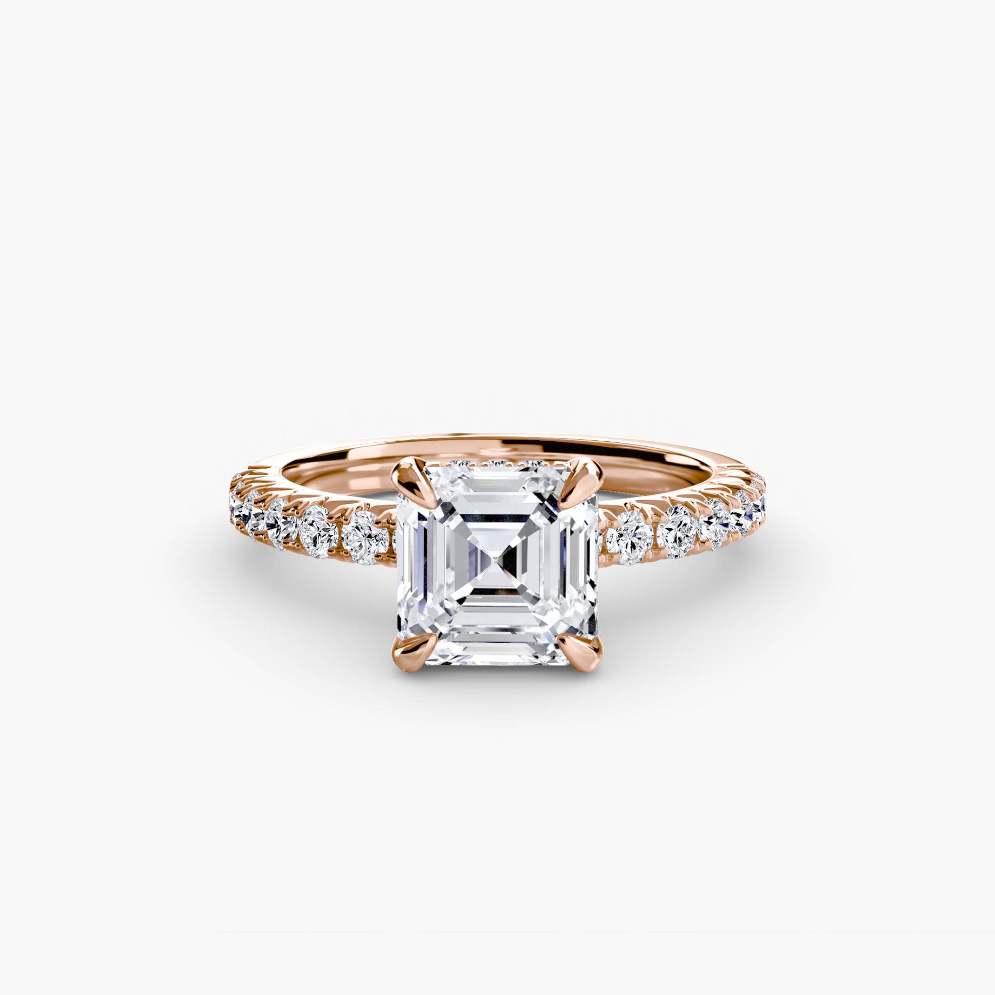 Solitaire with Pavé 6.