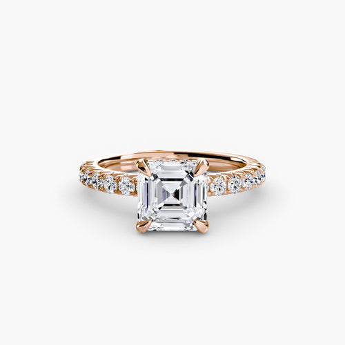Solitaire with Pavé 6.