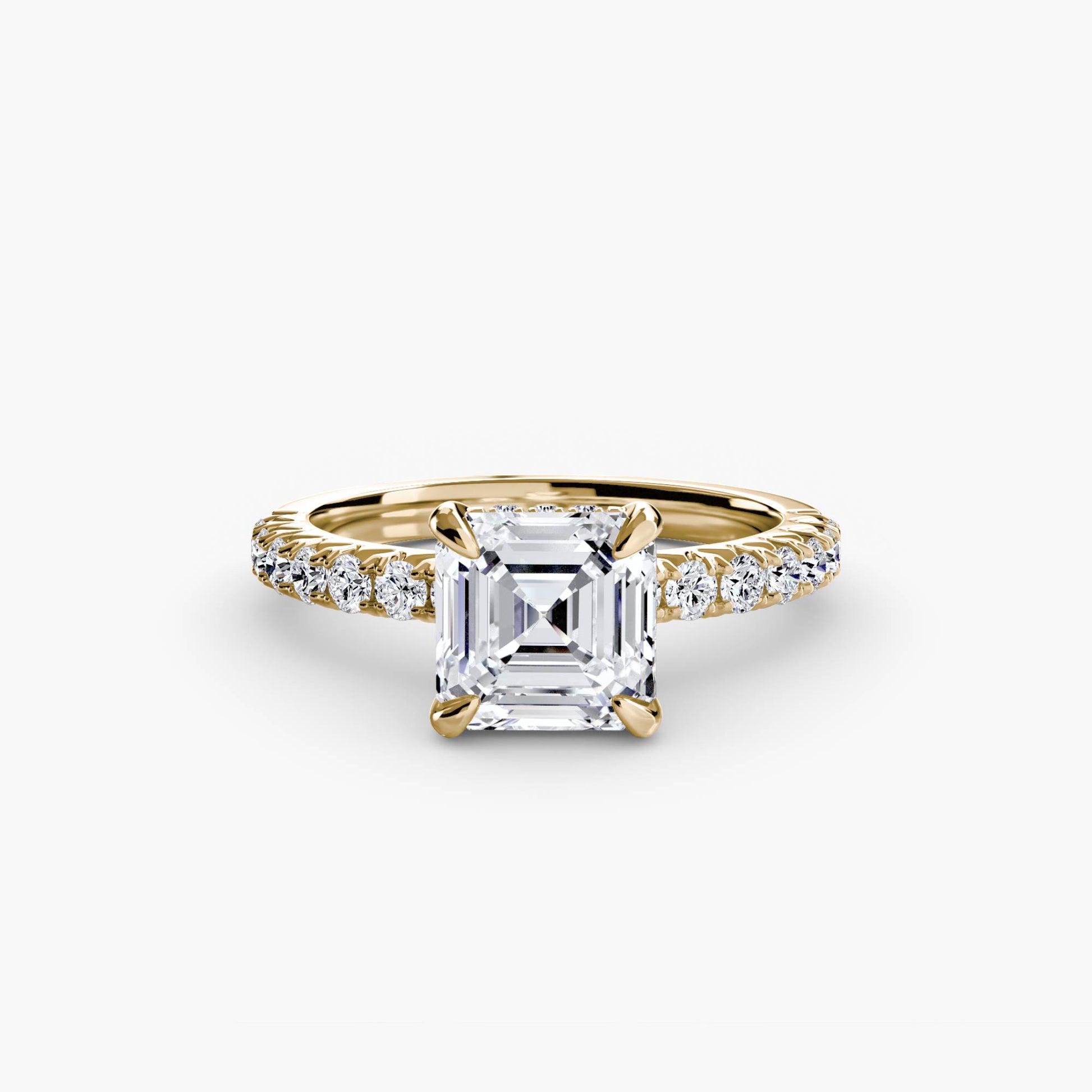 Solitaire with Pavé 6.