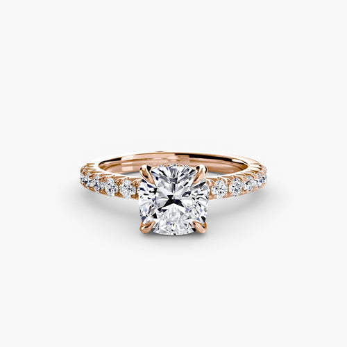Solitaire with Pavé 6.