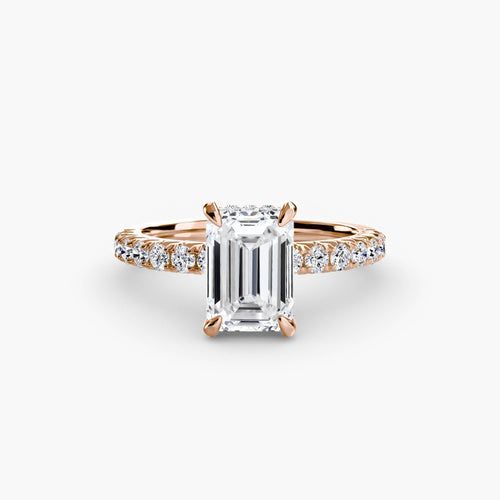 Solitaire with Pavé 6.