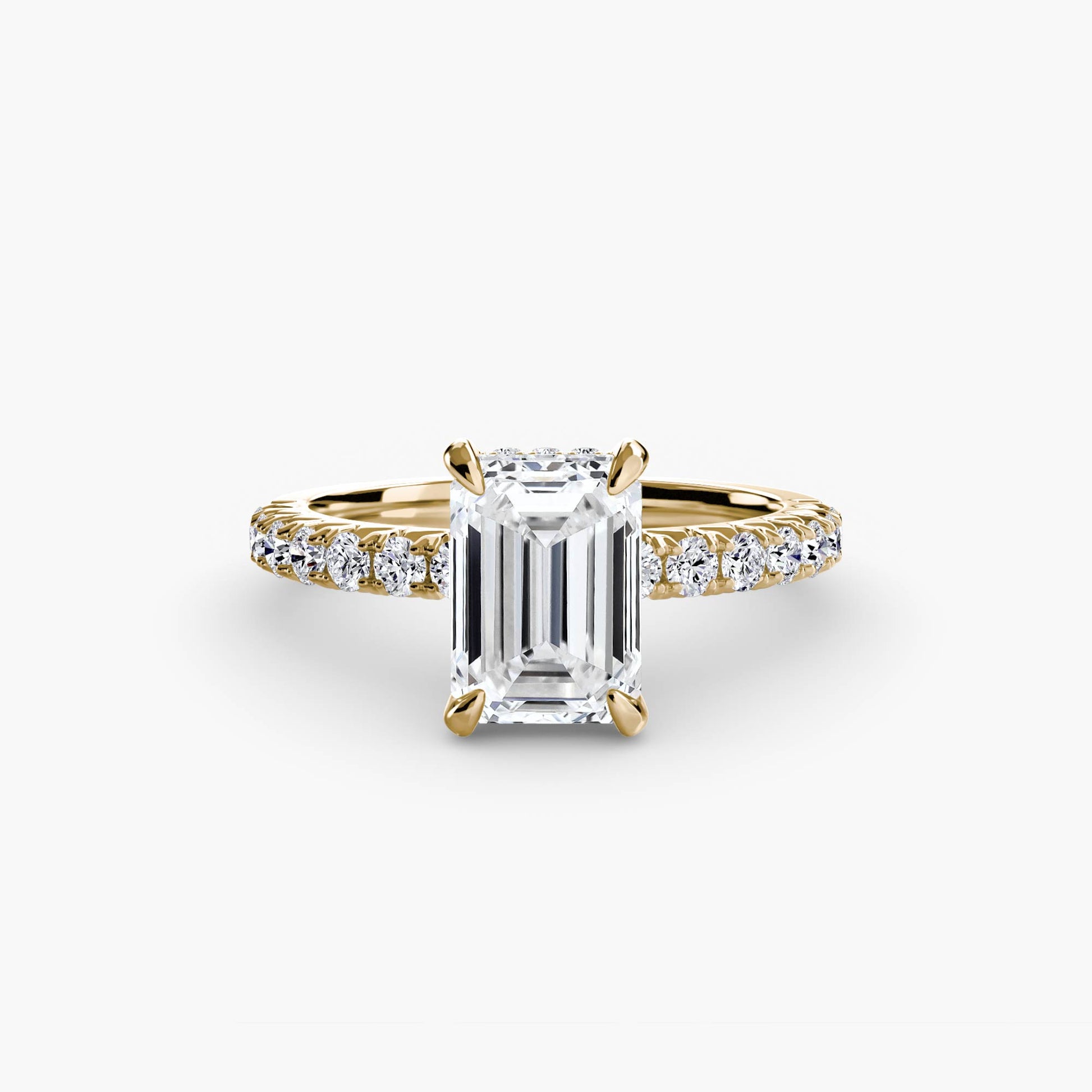 Solitaire with Pavé 6.