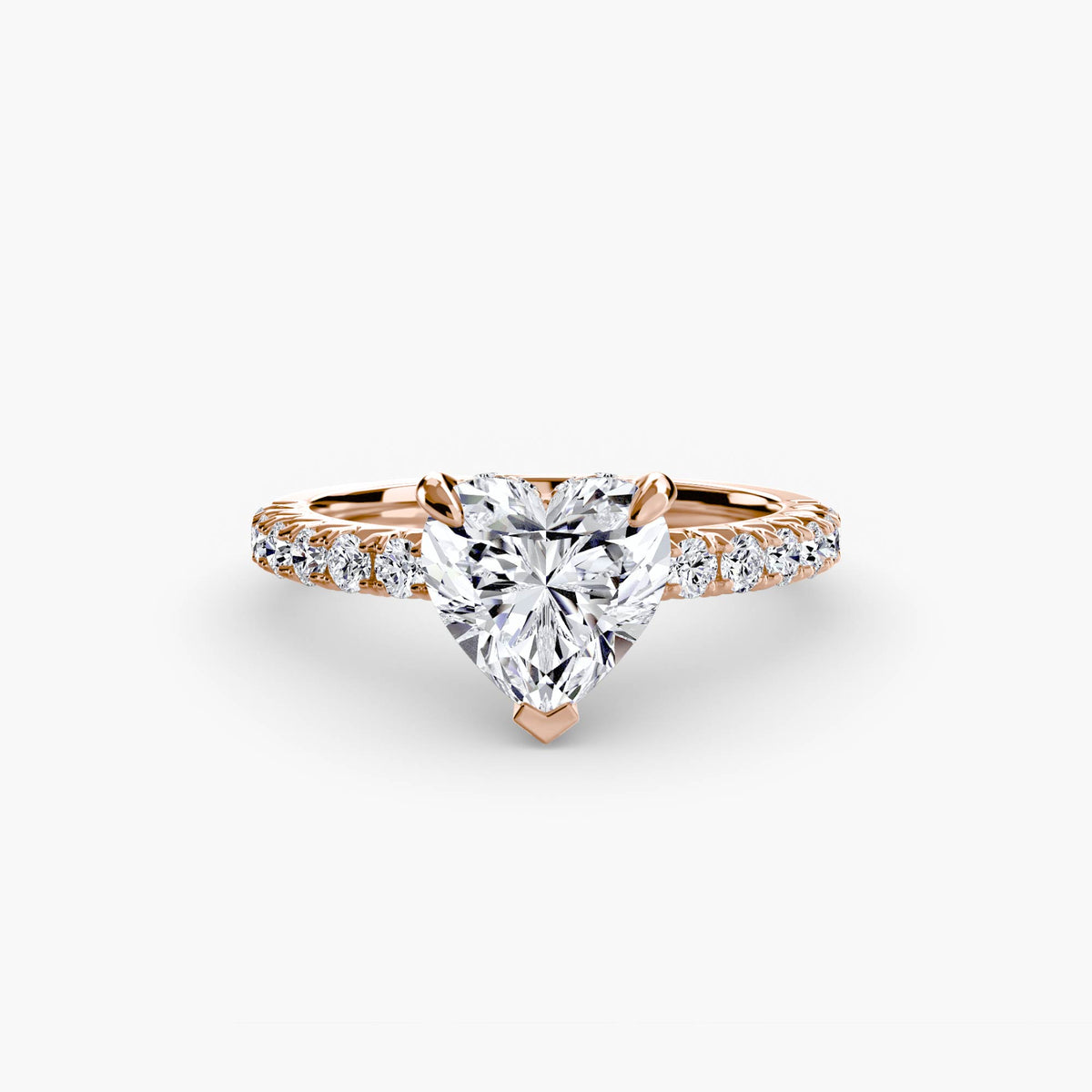 Solitaire with Pavé 6.