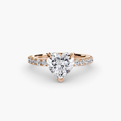 Solitaire with Pavé 6.