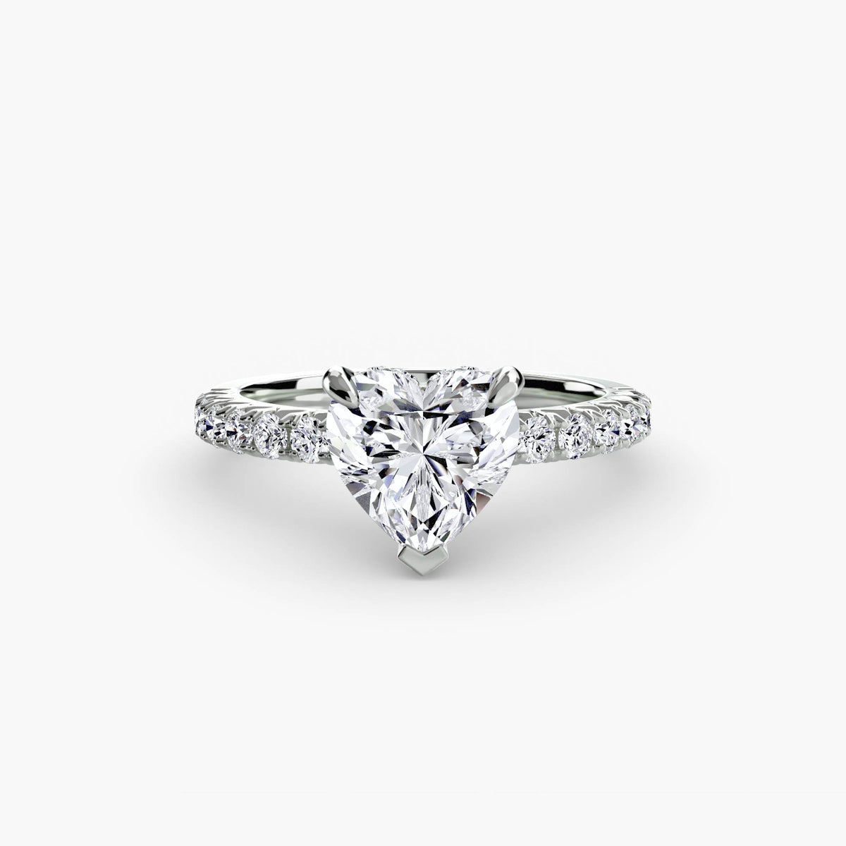 Solitaire with Pavé 6.