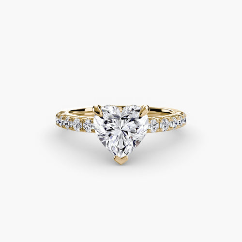 Solitaire with Pavé 6.