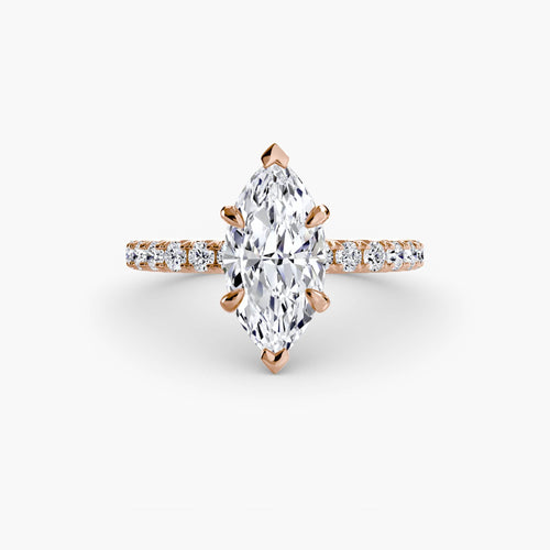 Solitaire with Pavé 6.