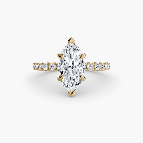 Solitaire with Pavé 6.