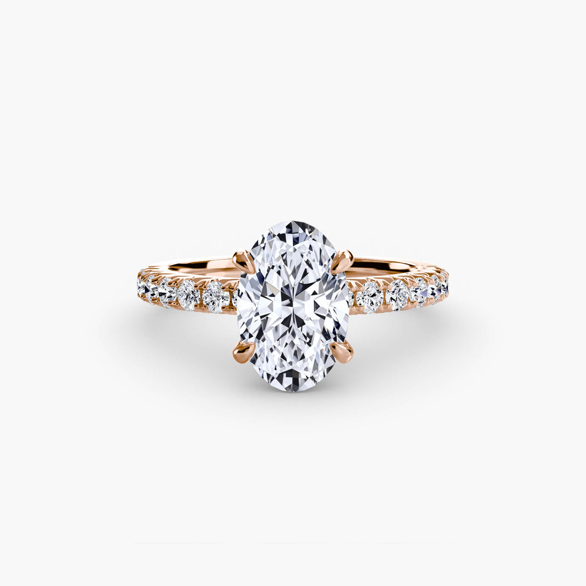 Solitaire with Pavé 6.