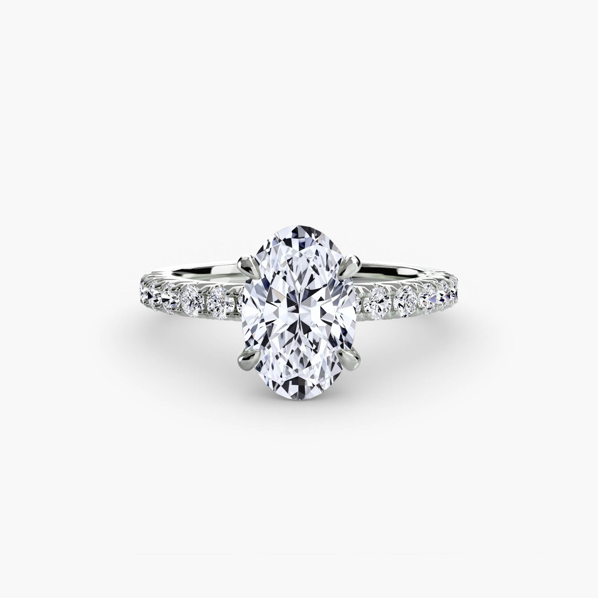 Solitaire with Pavé 6.