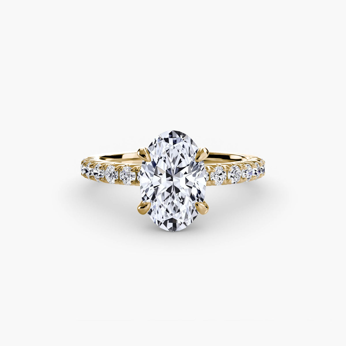 Solitaire with Pavé 6.