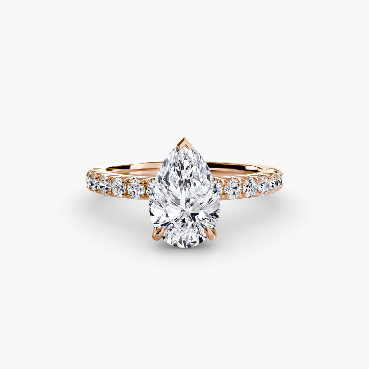 Solitaire with Pavé 6.