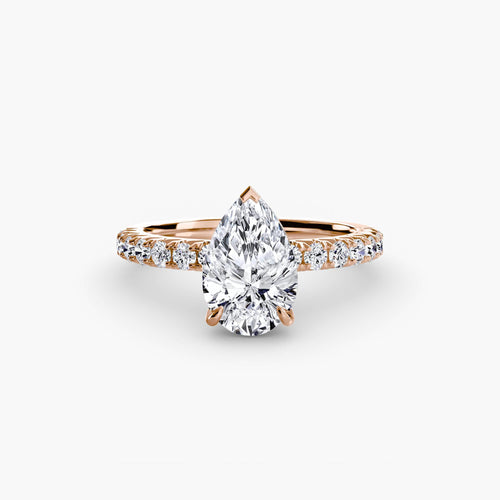 Solitaire with Pavé 6.