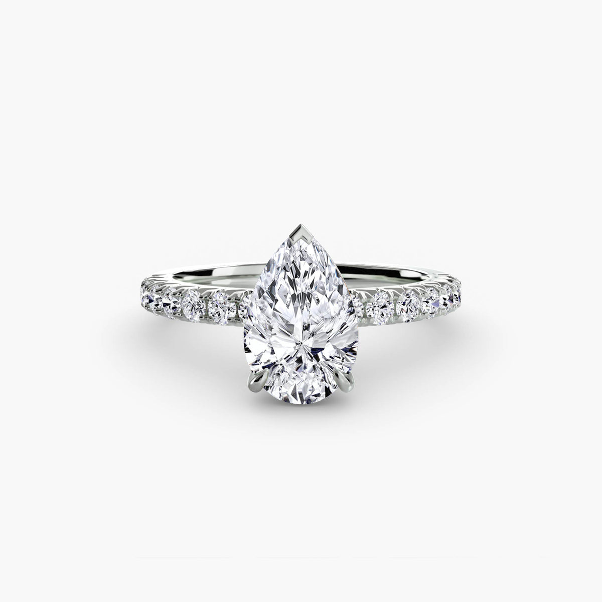 Solitaire with Pavé 6.