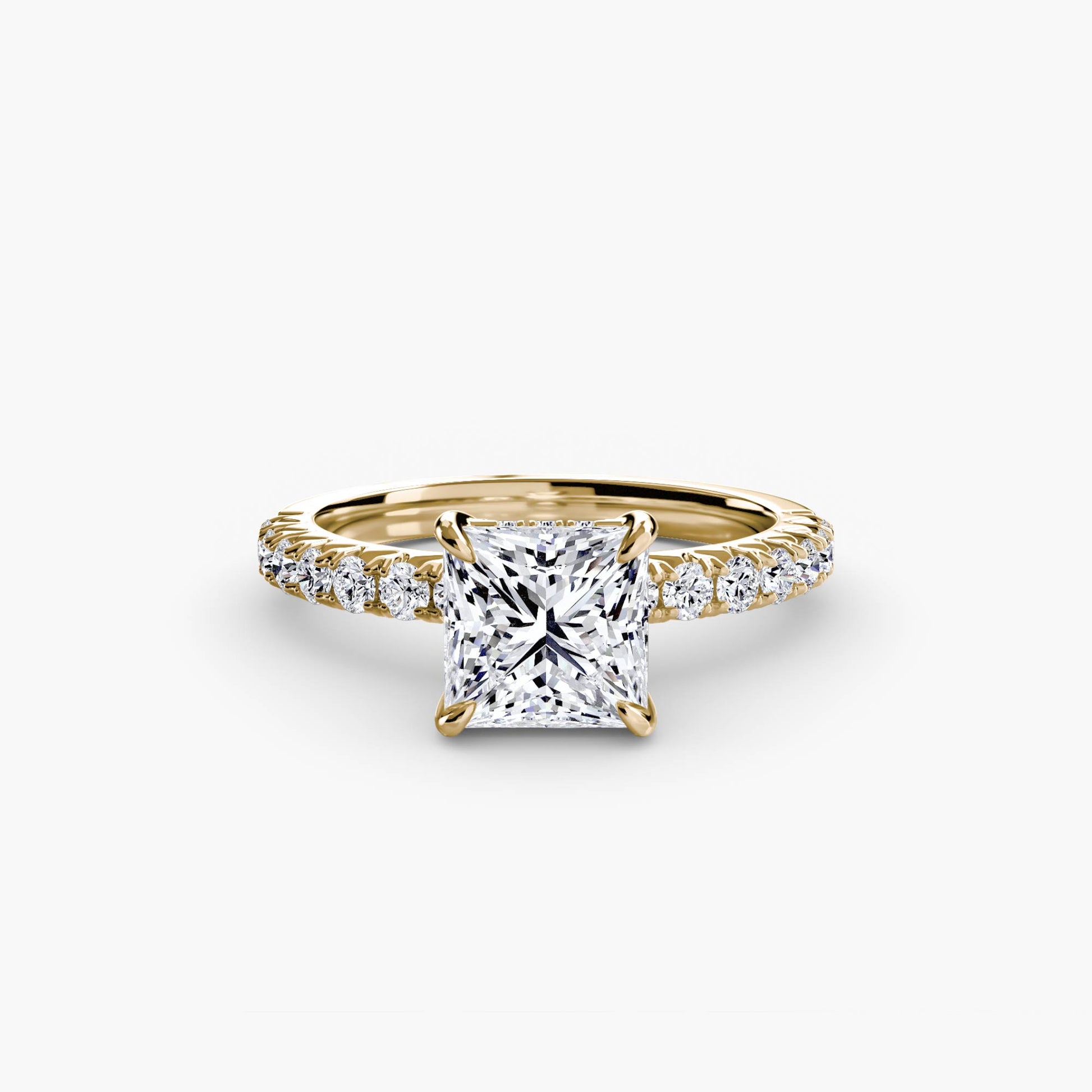 Solitaire with Pavé 6.