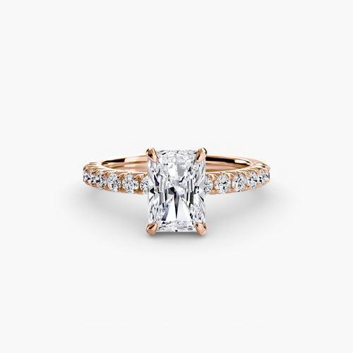 Solitaire with Pavé 6.