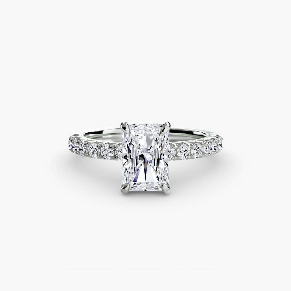 Solitaire with Pavé 6.