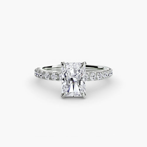 Solitaire with Pavé 6.