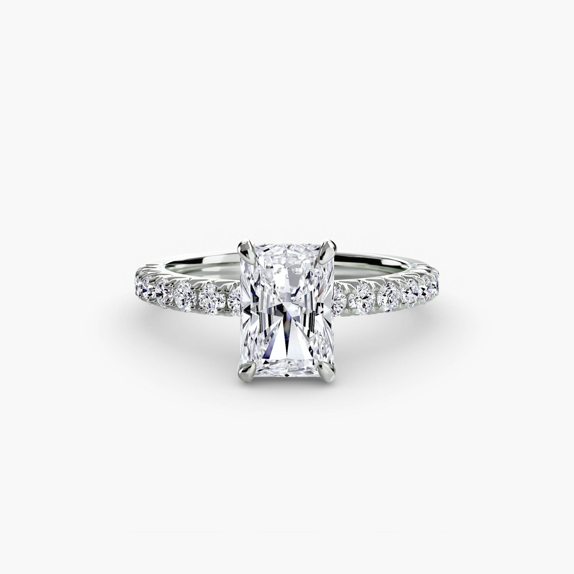 Solitaire with Pavé 6.