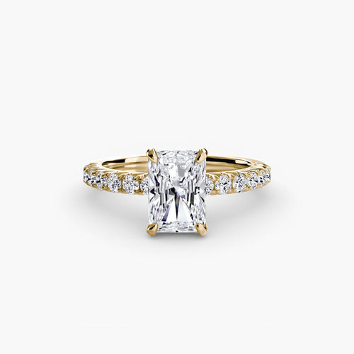 Solitaire with Pavé 6.