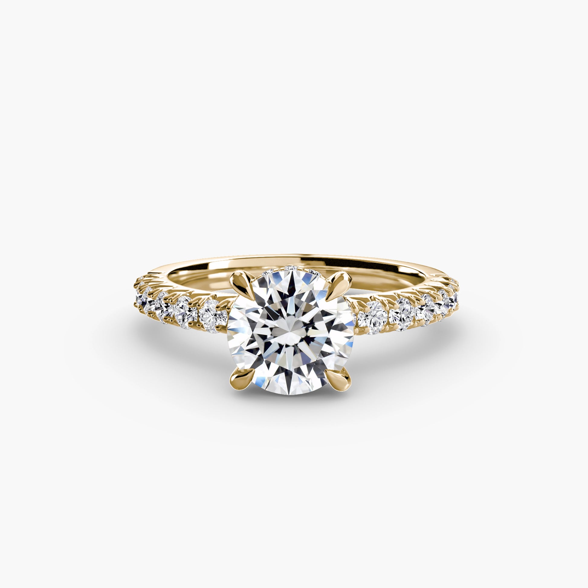 Solitaire with Pavé 6.