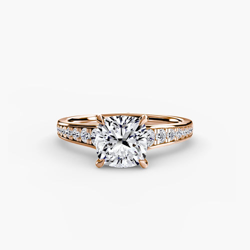 Solitaire with Pavé 7.