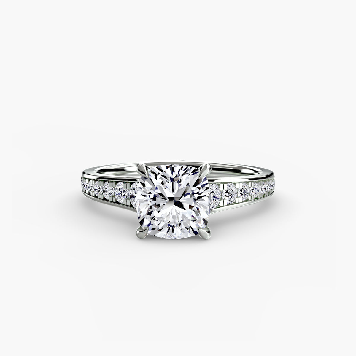 Solitaire with Pavé 7.