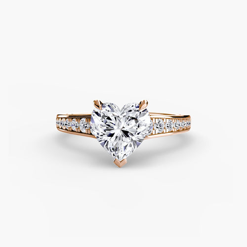 Solitaire with Pavé 7.