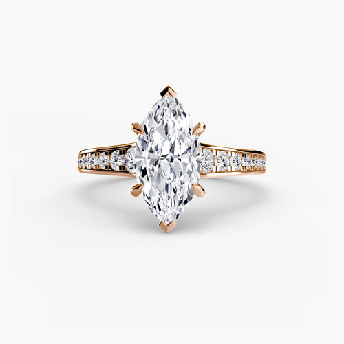 Solitaire with Pavé 7.
