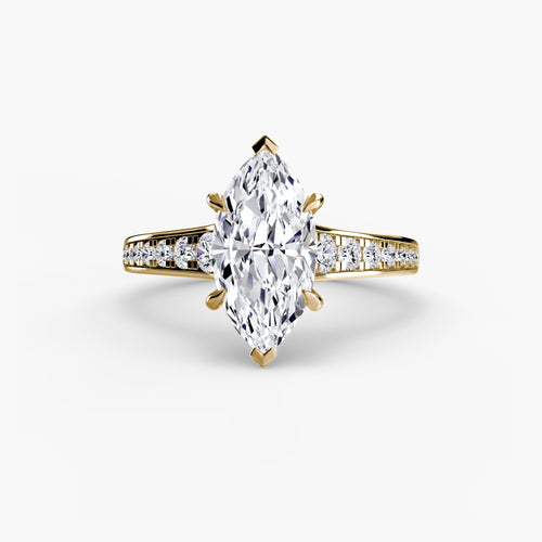Solitaire with Pavé 7.