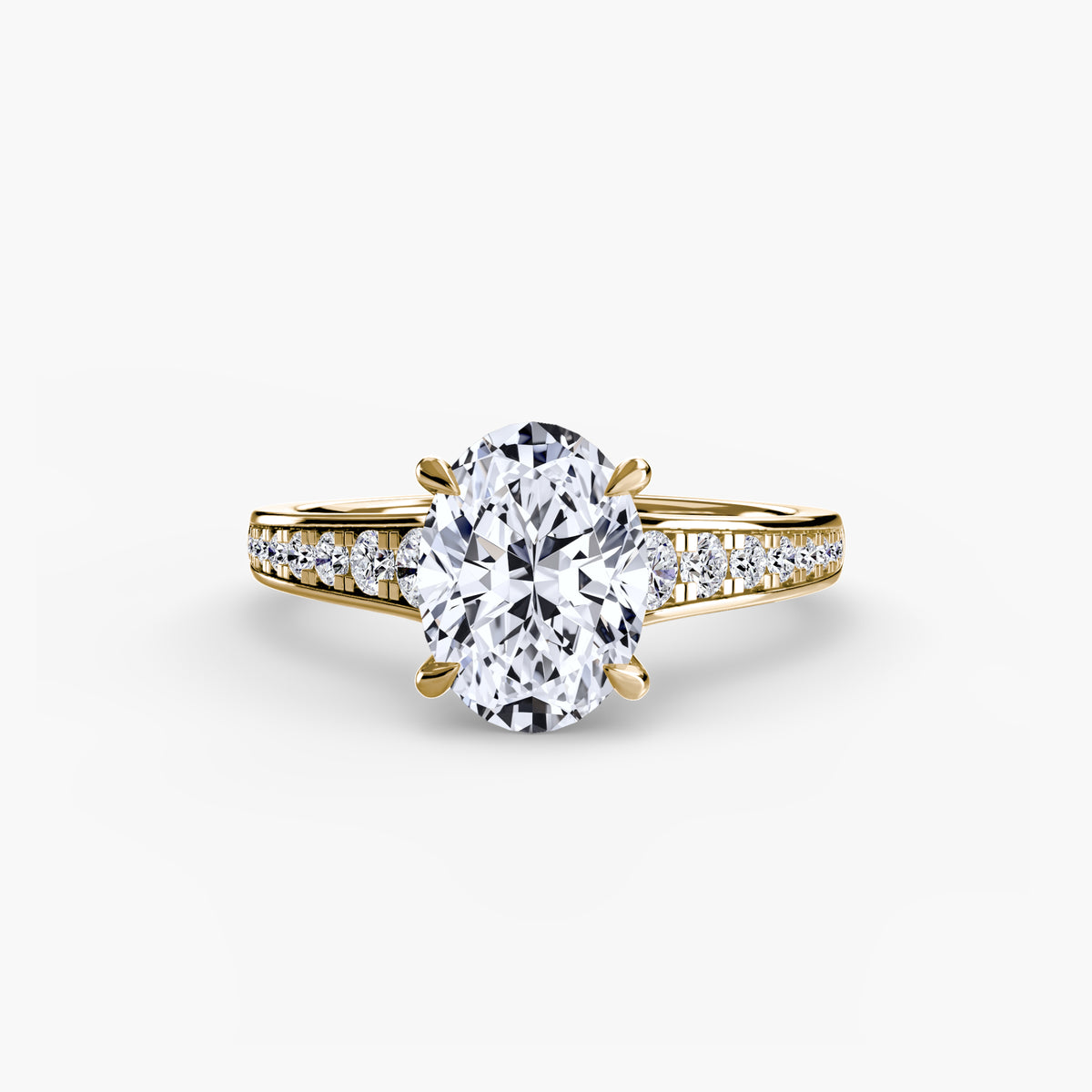 Solitaire with Pavé 7.