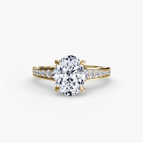 Solitaire with Pavé 7.