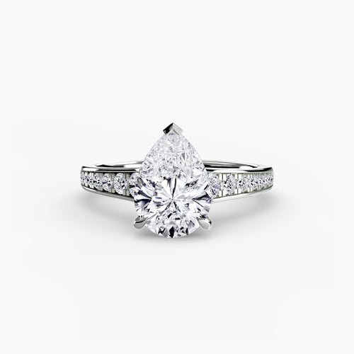 Solitaire with Pavé 7.