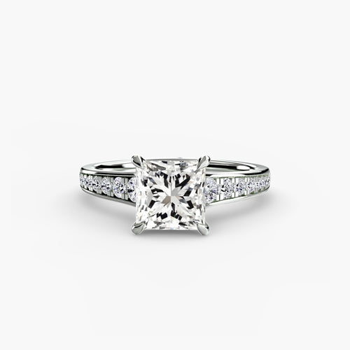 Solitaire with Pavé 7.
