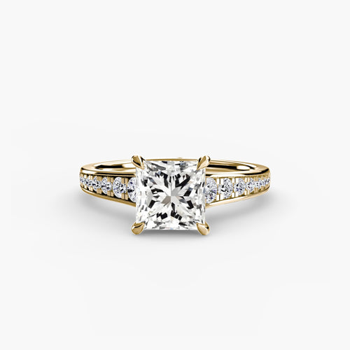 Solitaire with Pavé 7.