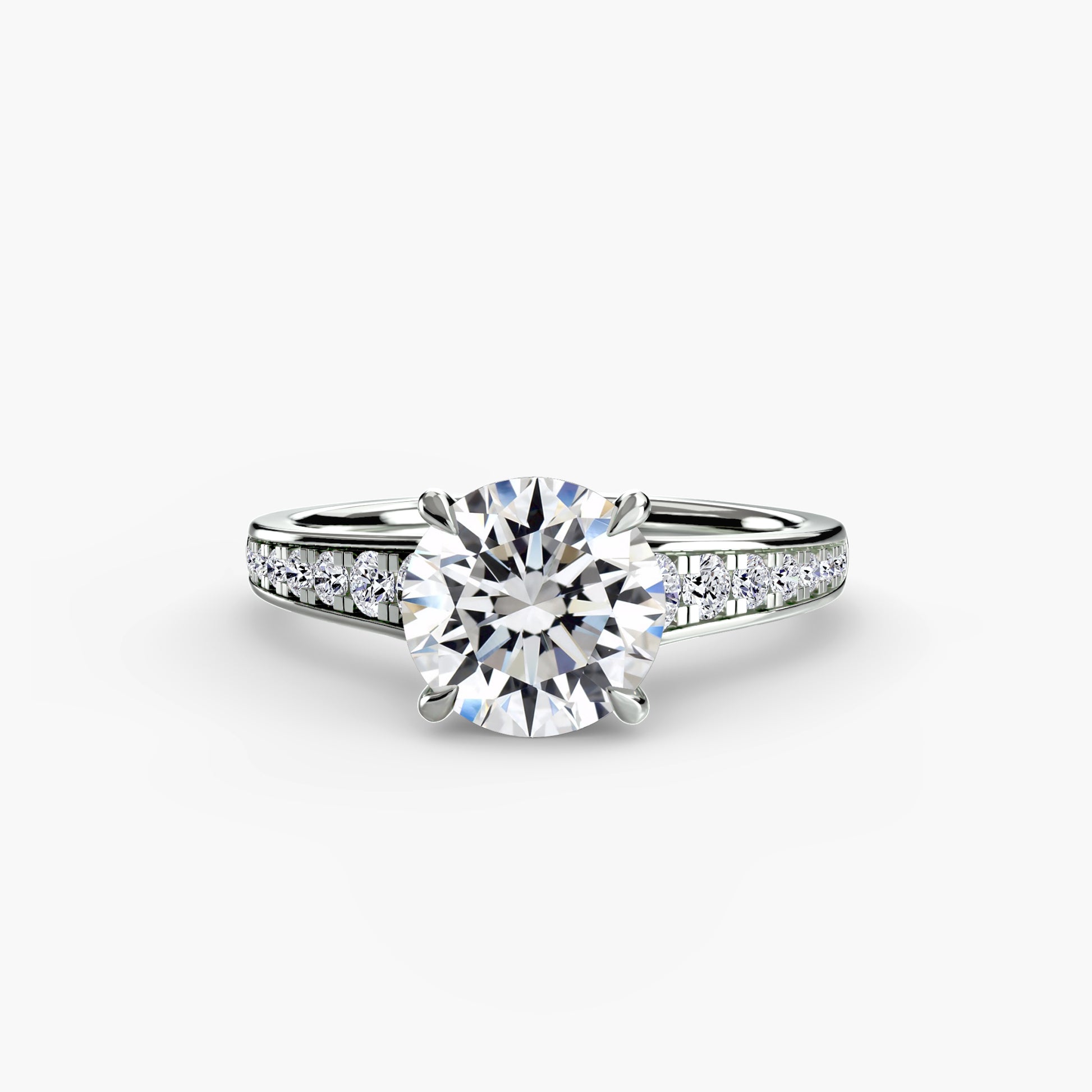 Solitaire with Pavé 7.