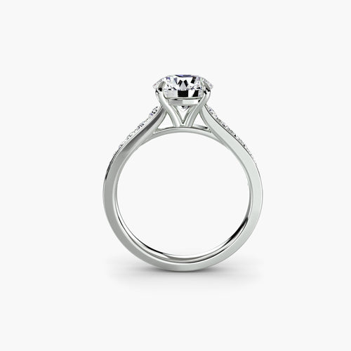 Solitaire with Pavé 7.