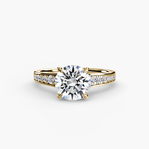 Solitaire with Pavé 7.
