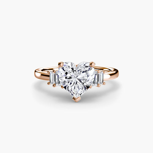 Baguette Accent Solitaire.