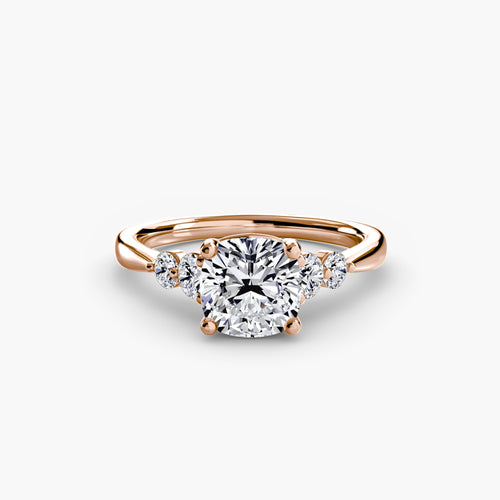 Solitaire with Shoulder Accents 2.