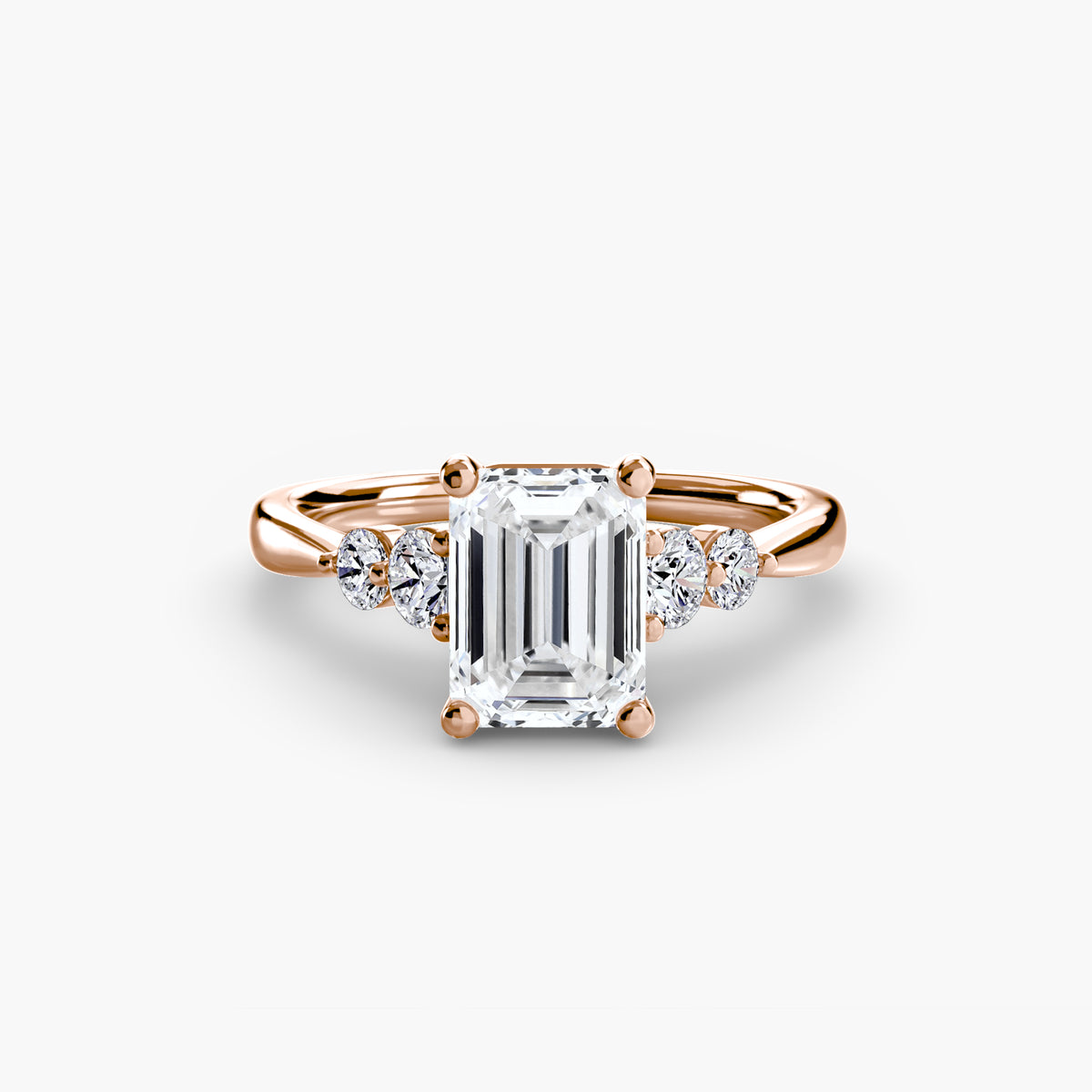 Solitaire with Shoulder Accents 2.