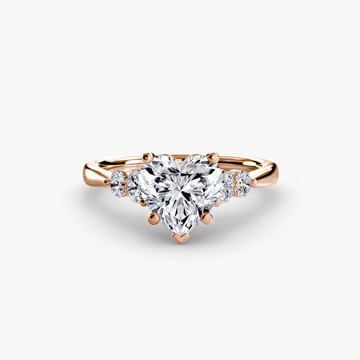 Solitaire with Shoulder Accents 2.